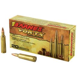 Rifle Ammunition BARNES VOR-TX 22-250 50GR TSX 20/200 image 1