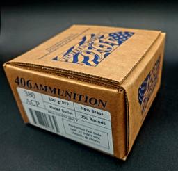 Hand Gun Ammunition 380ACP 100gr RNFP 406 Ammunition image 2