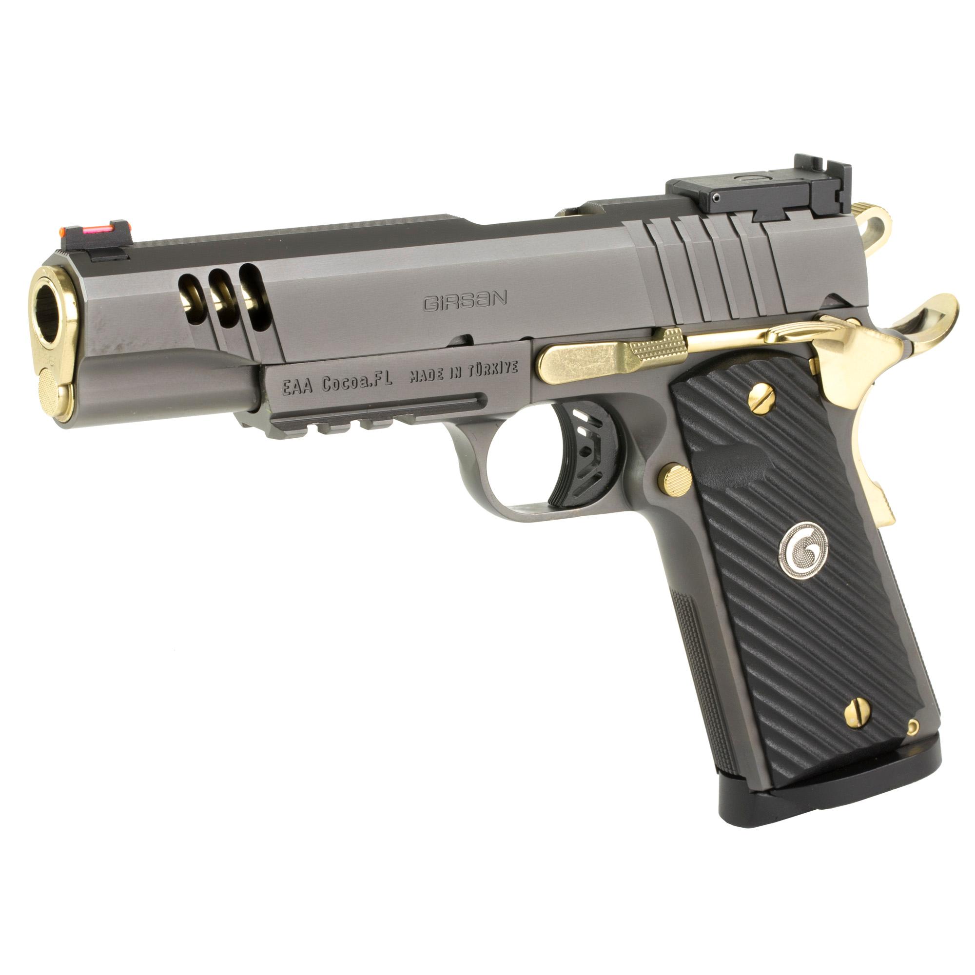 Handguns GIRSAN MC1911 45ACP 5" 8RD TI NITRD image 3