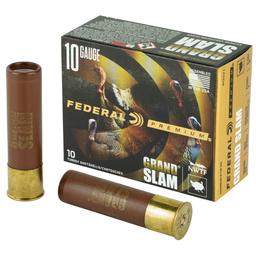 Shot Shell Ammunition FED GRAND SLAM 10GA 3.5" #5 2OZ 10/5 image 1