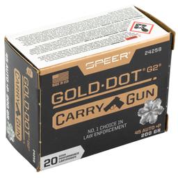 Hand Gun Ammunition SPR GLD DT CARRY GUN 45AUTO +P 200GR image 2