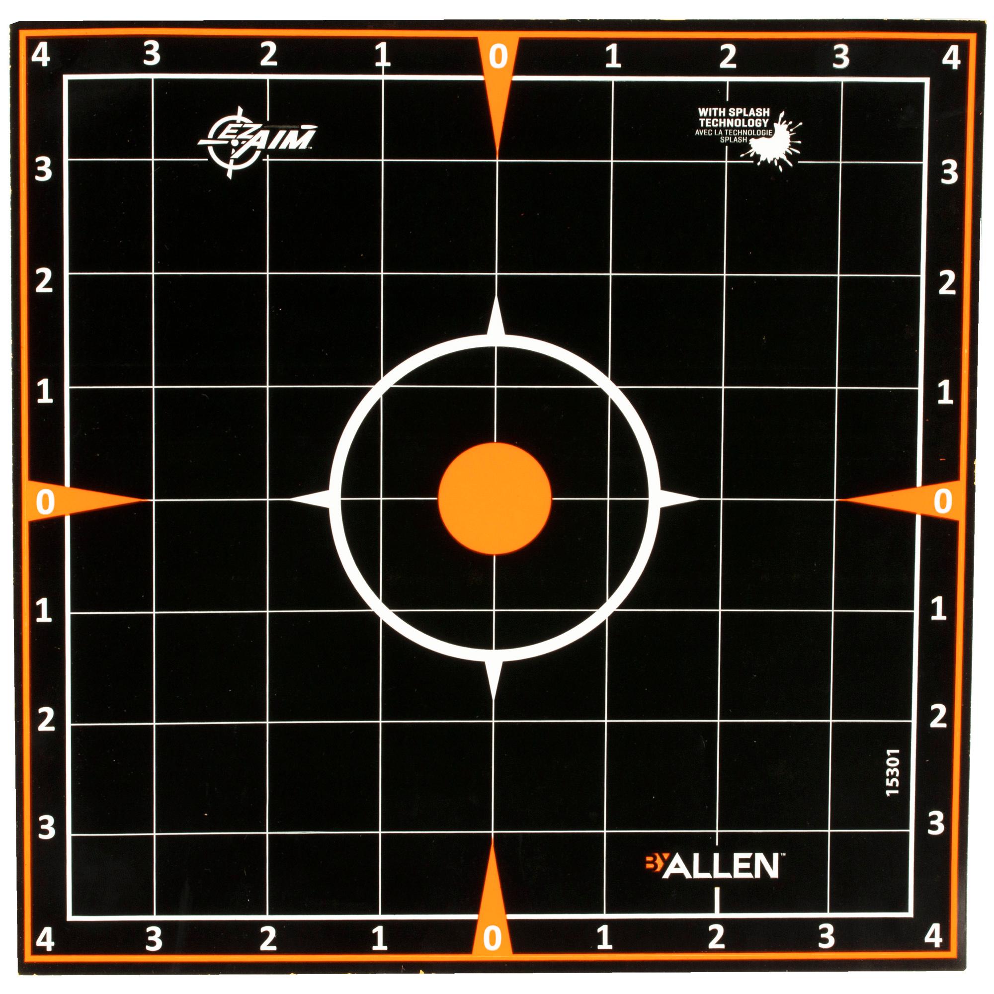 Gun Cleaning ALLEN EZ AIM 8"X8" SIGHT-IN 5PK image 1
