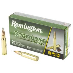 Rifle Ammunition REM 308 WIN 165GR CLOK TIPPED 20/200 image 1