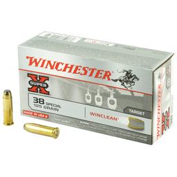 Hand Gun Ammunition WIN SPRX WINCLEAN 38SPL 125GR 50/500 image 1