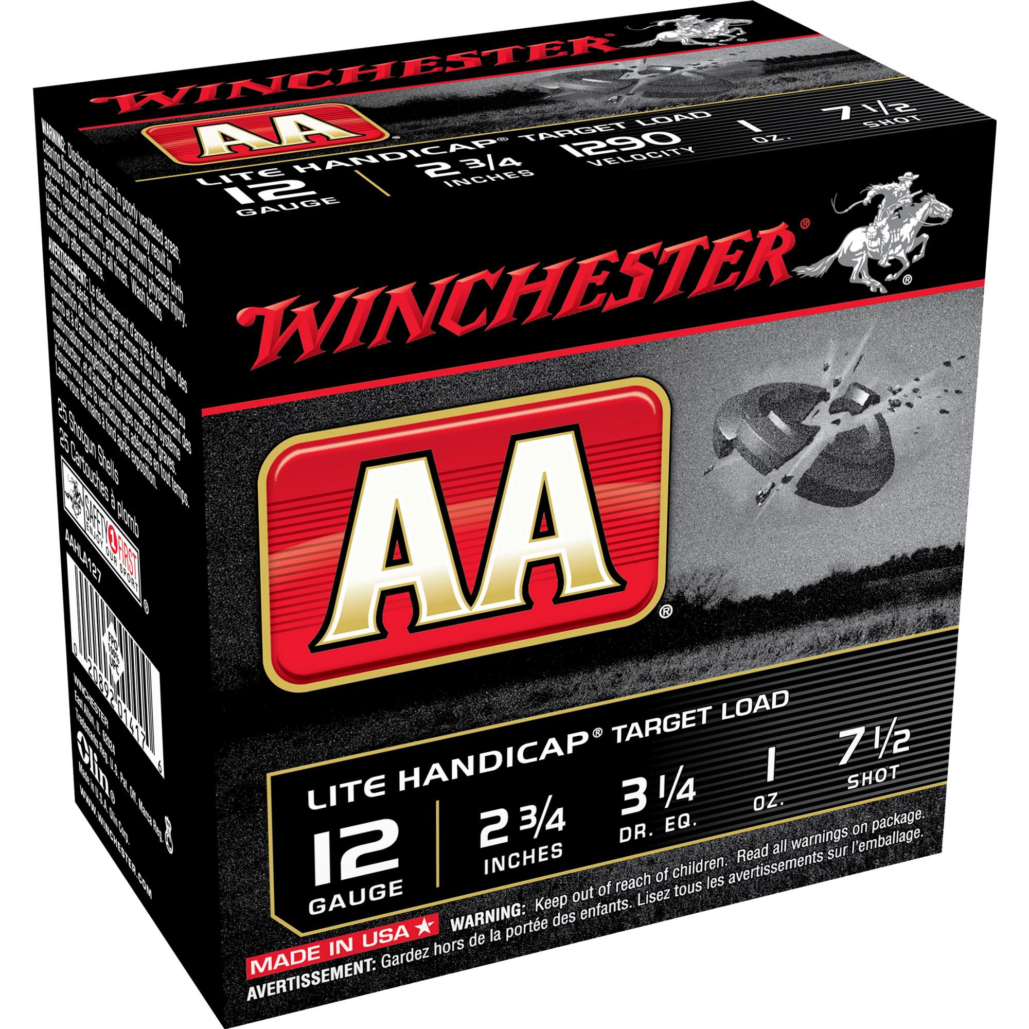 Shot Shell Ammunition WIN AA LITE HC 12GA 2.75 #7.5 25/250 image 1