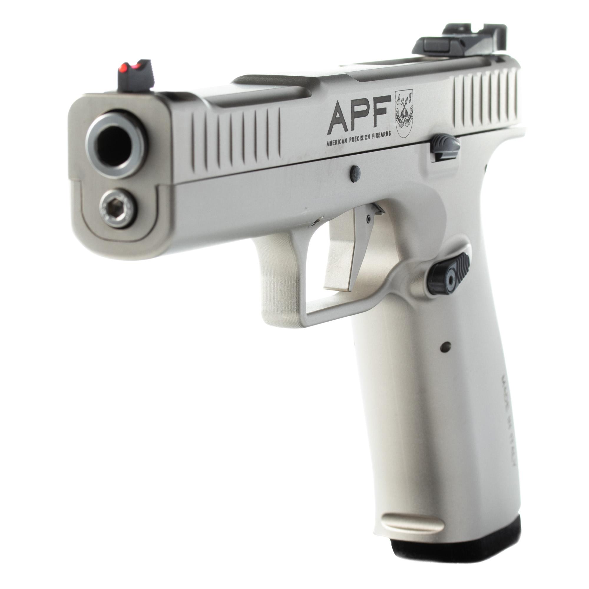 Handguns AMPF STRK 1 ERGL PRO 9MM 5" 10RD SLV image 3