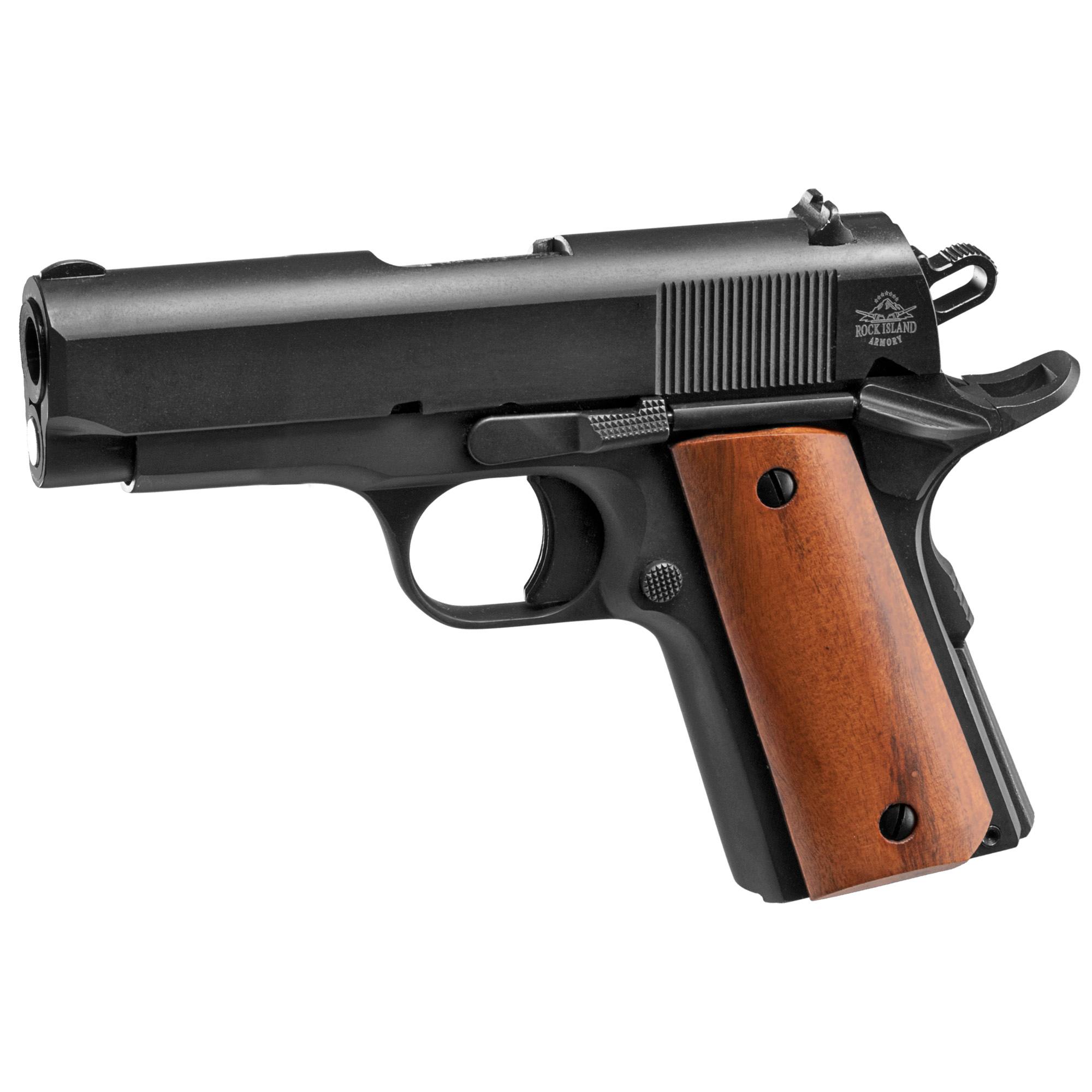 Handguns ROCK ISLAND 1911 45ACP 3.5" 7RD PRK image 2