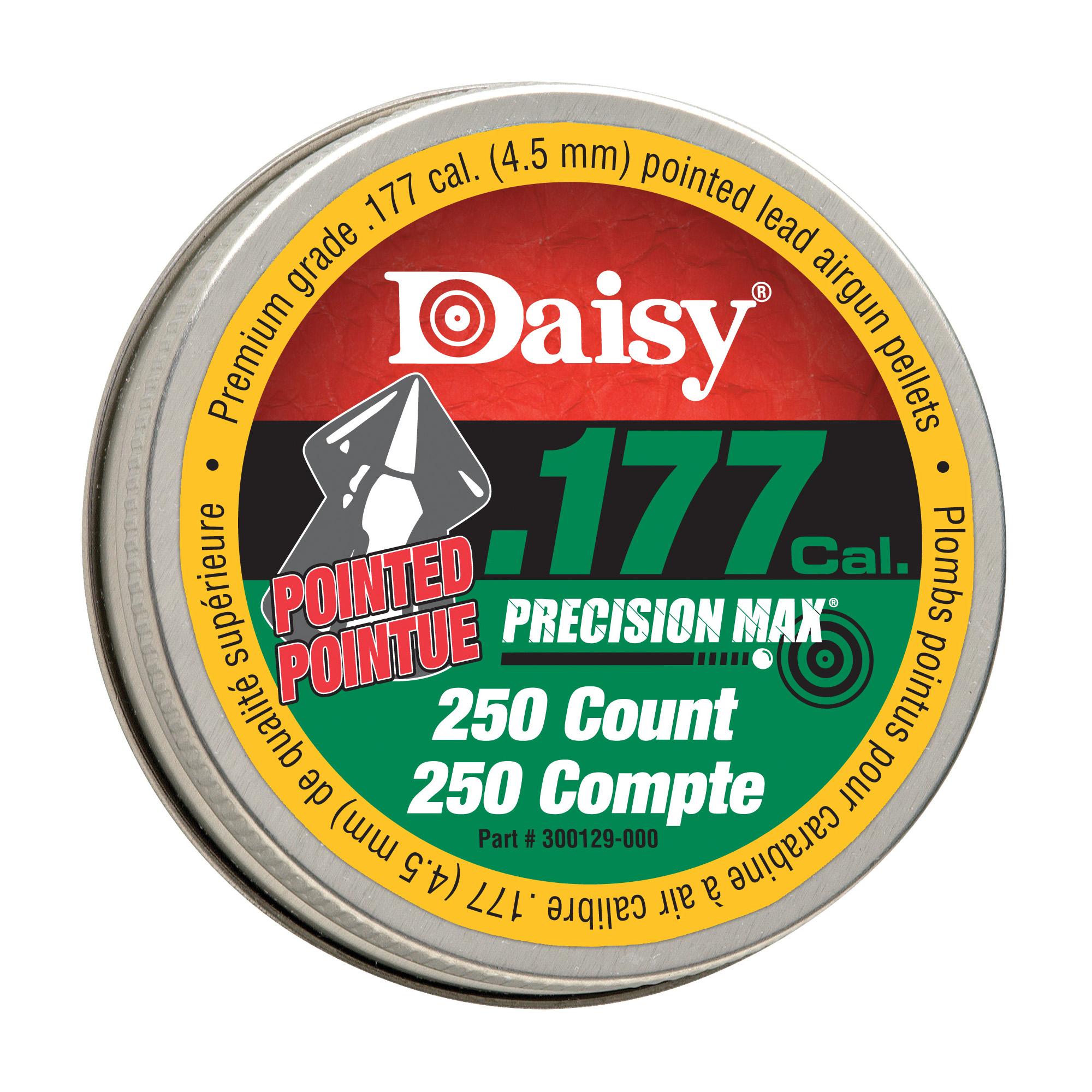 Bullets DAISY 250-CT .177 POINTED PELLET TIN image 1