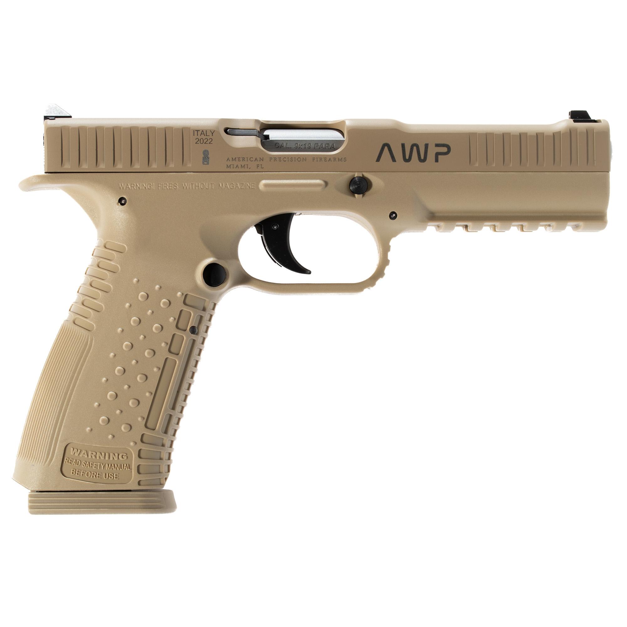 Handguns AMPF STRIKE ONE 9MM 5" 10RD TAN image 2