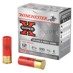 Shot Shell Ammunition WIN SPRX 12GA 2.75" #6 25/250 image 1