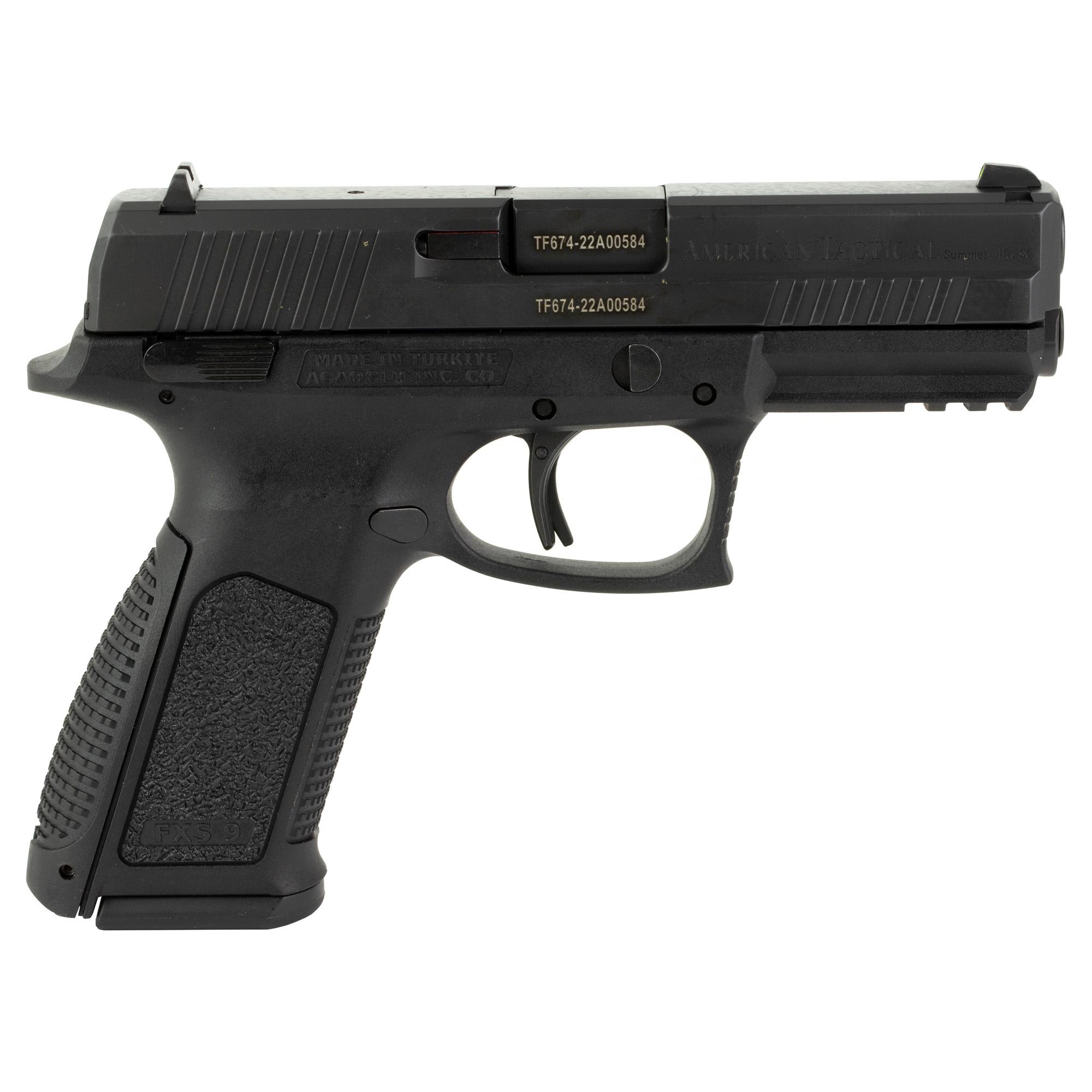 Handguns ATI FXS-9 9MM 4.1" 9MM 10RD BLK image 2