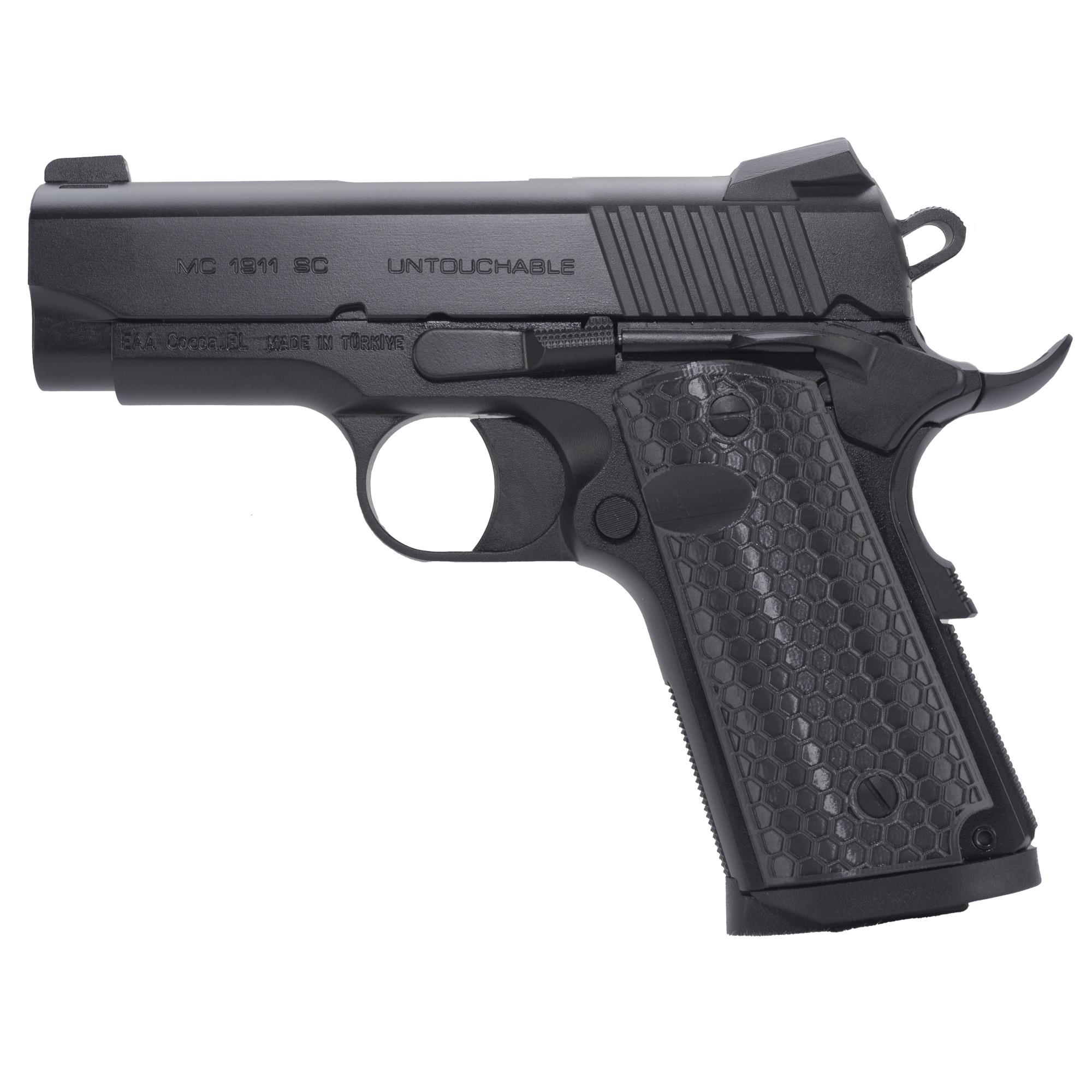 Handguns GIRSAN MC1911SC 9MM 3.4" 7RD BLACK image 1