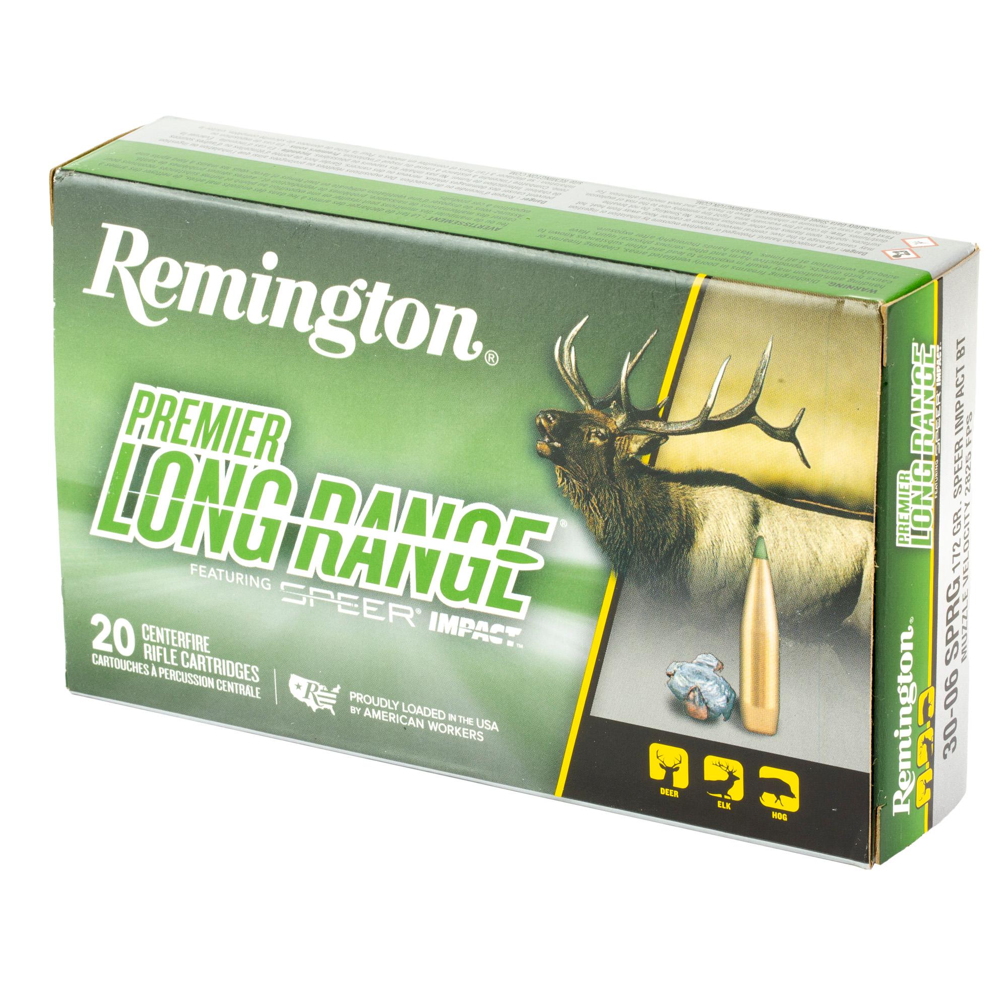 Rifle Ammunition REM SPEER IMPA 3006SPRG 172GR 20/200 image 3