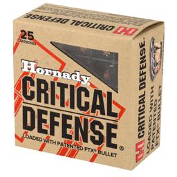 Hand Gun Ammunition HRNDY CD 25ACP 35GR FTX 25/250 image 3