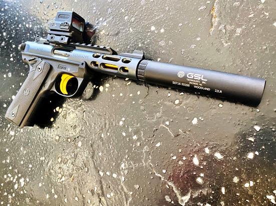 Pistol GSL Woodland Suppressor image 4