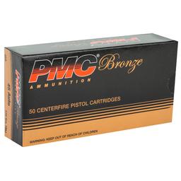 Hand Gun Ammunition PMC BRNZ 45ACP 230GR FMJ 50/1000 image 2