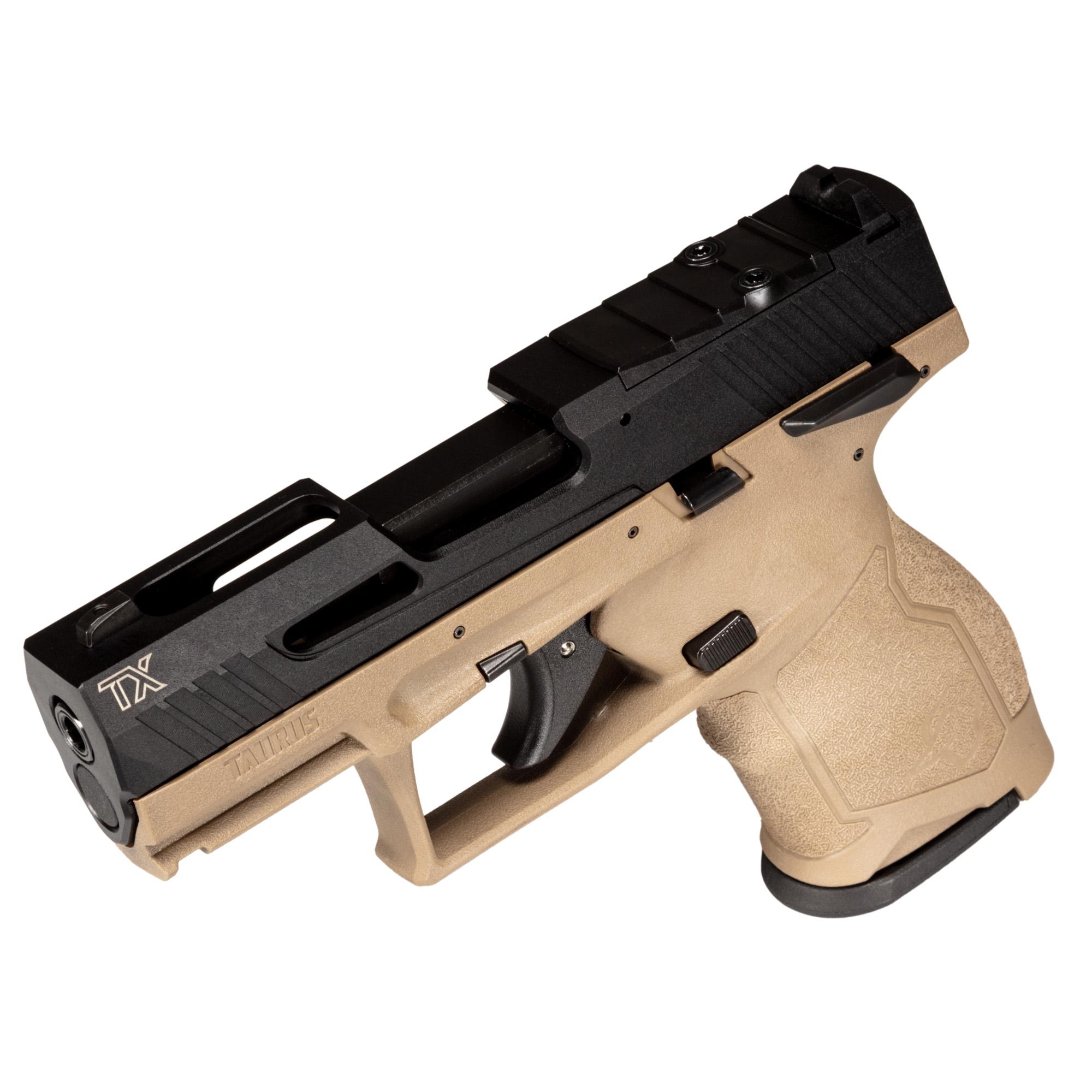 Handguns TAURUS TX22C MS 22LR 3.6" 13RD FDE image 3