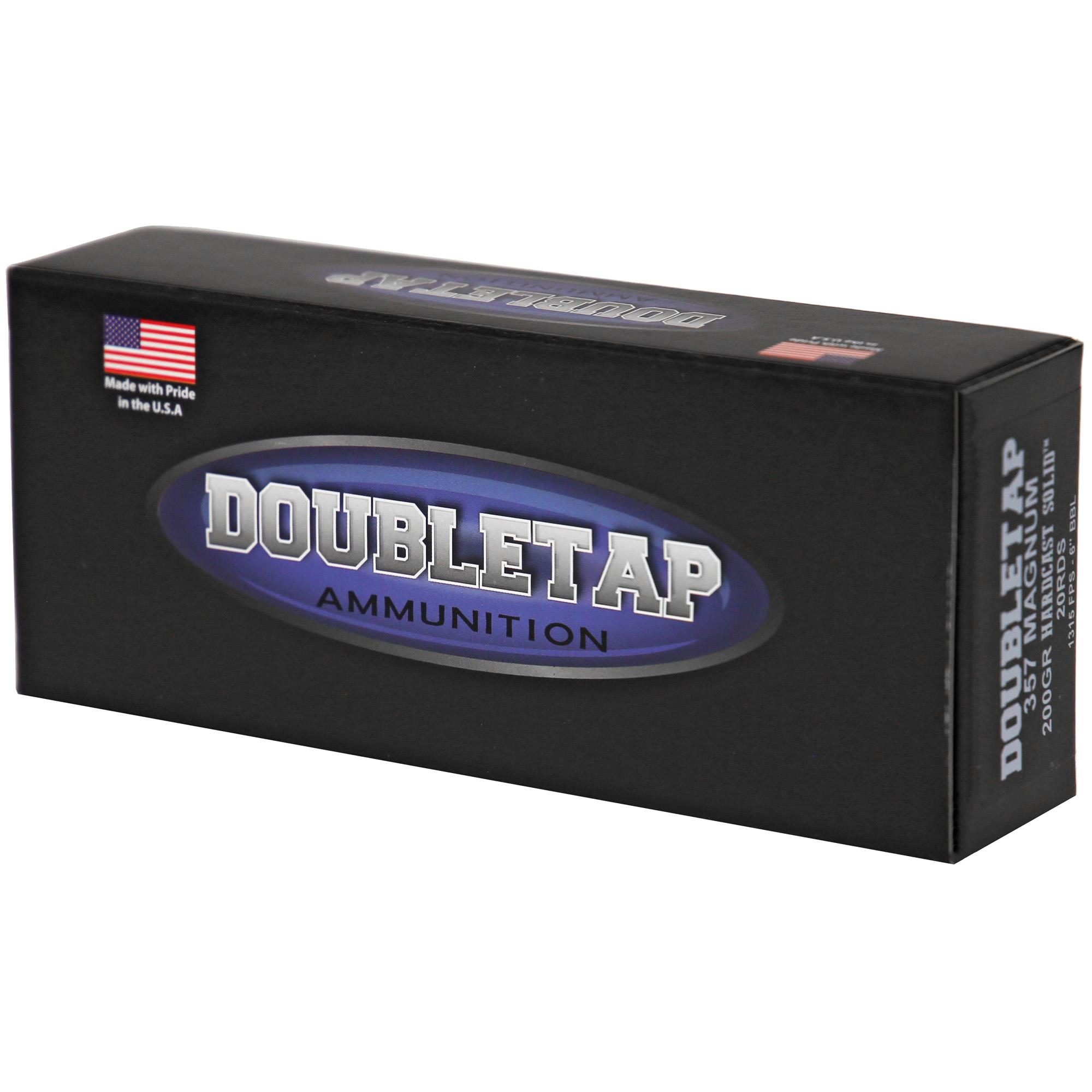 Hand Gun Ammunition DBLTAP 357MAG 200GR HARDCAST 20/1000 image 3