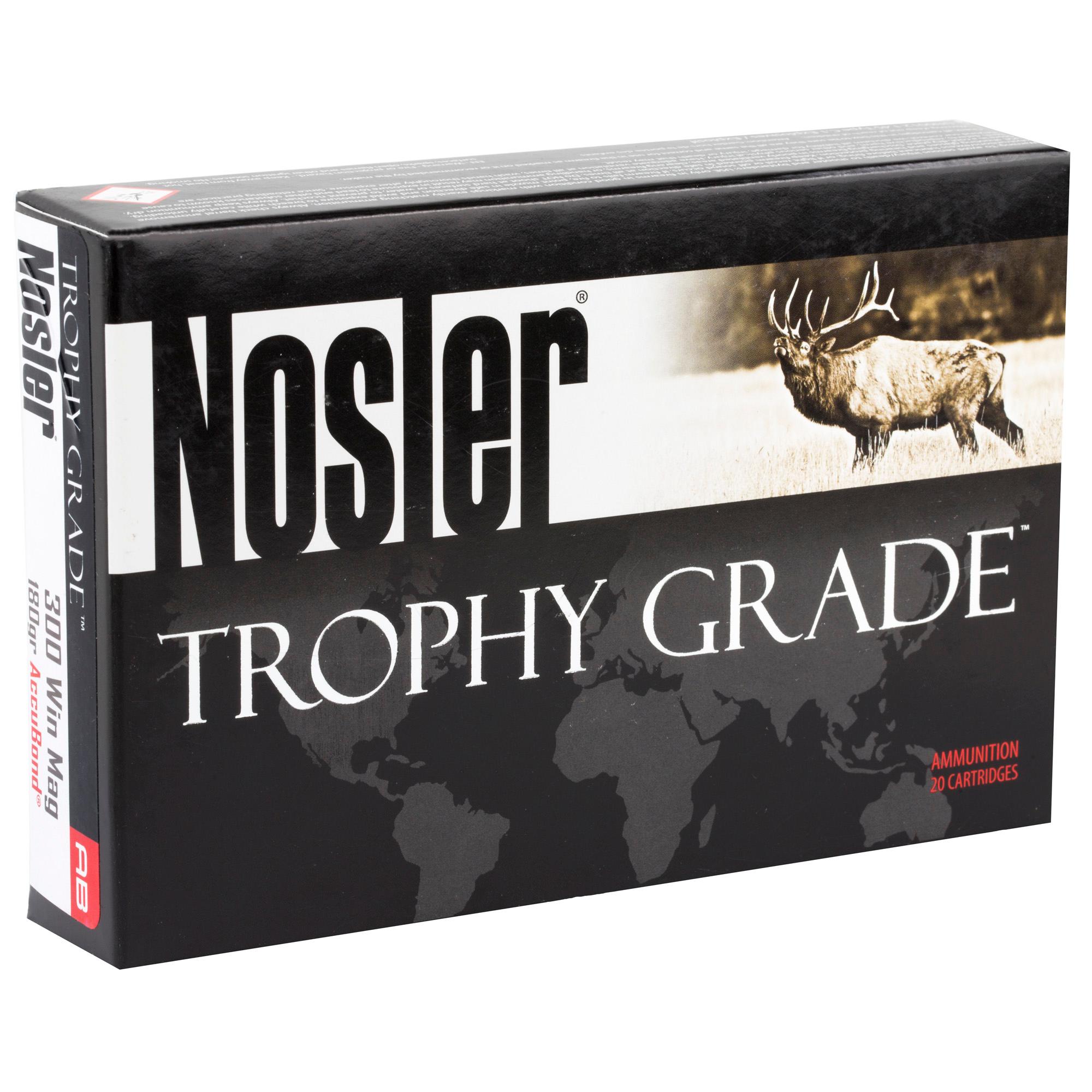 Rifle Ammunition NOSLER 300WIN 180GR AB 20/200 image 2