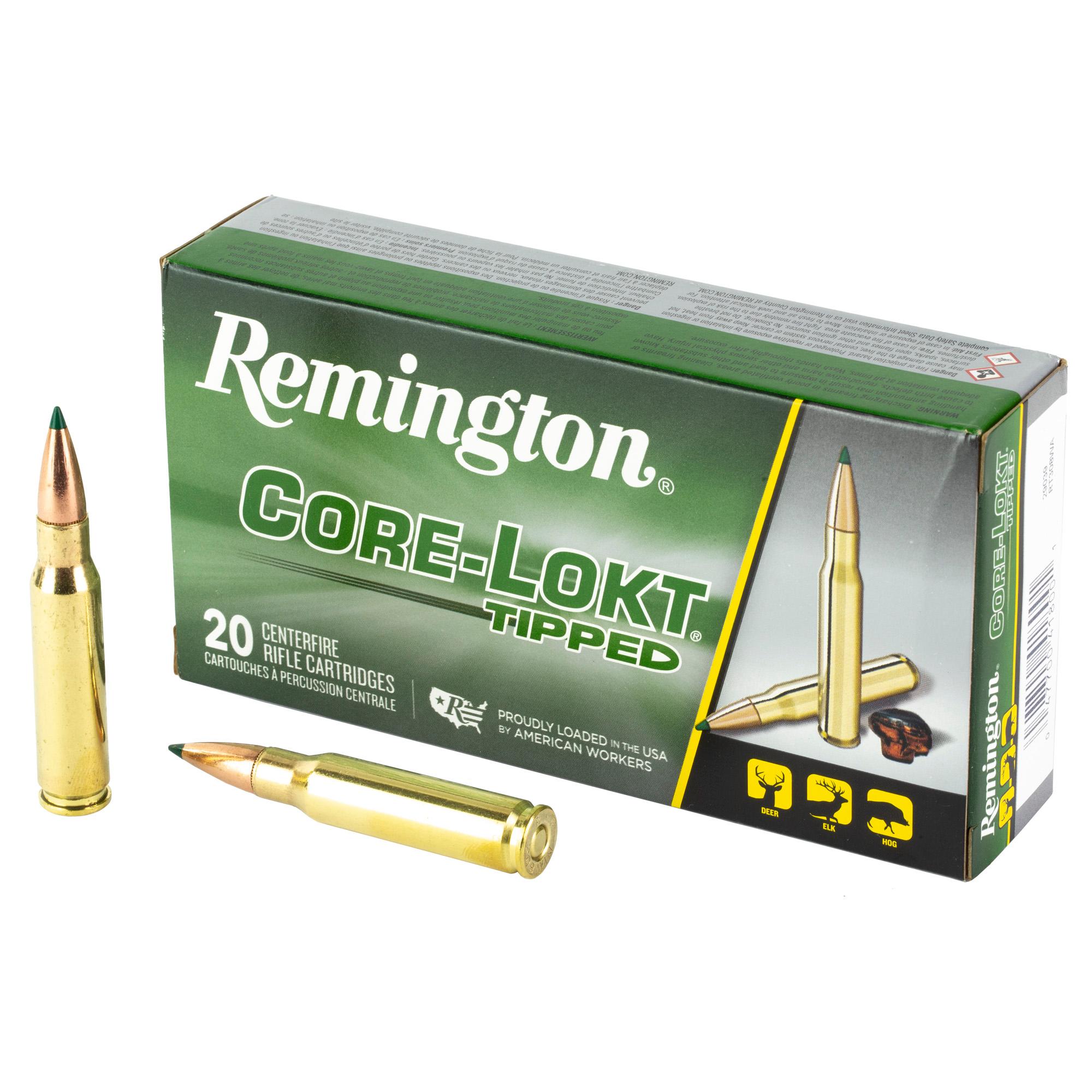 Rifle Ammunition REM 308 WIN 150GR CLOK TIPPED 20/200 image 1