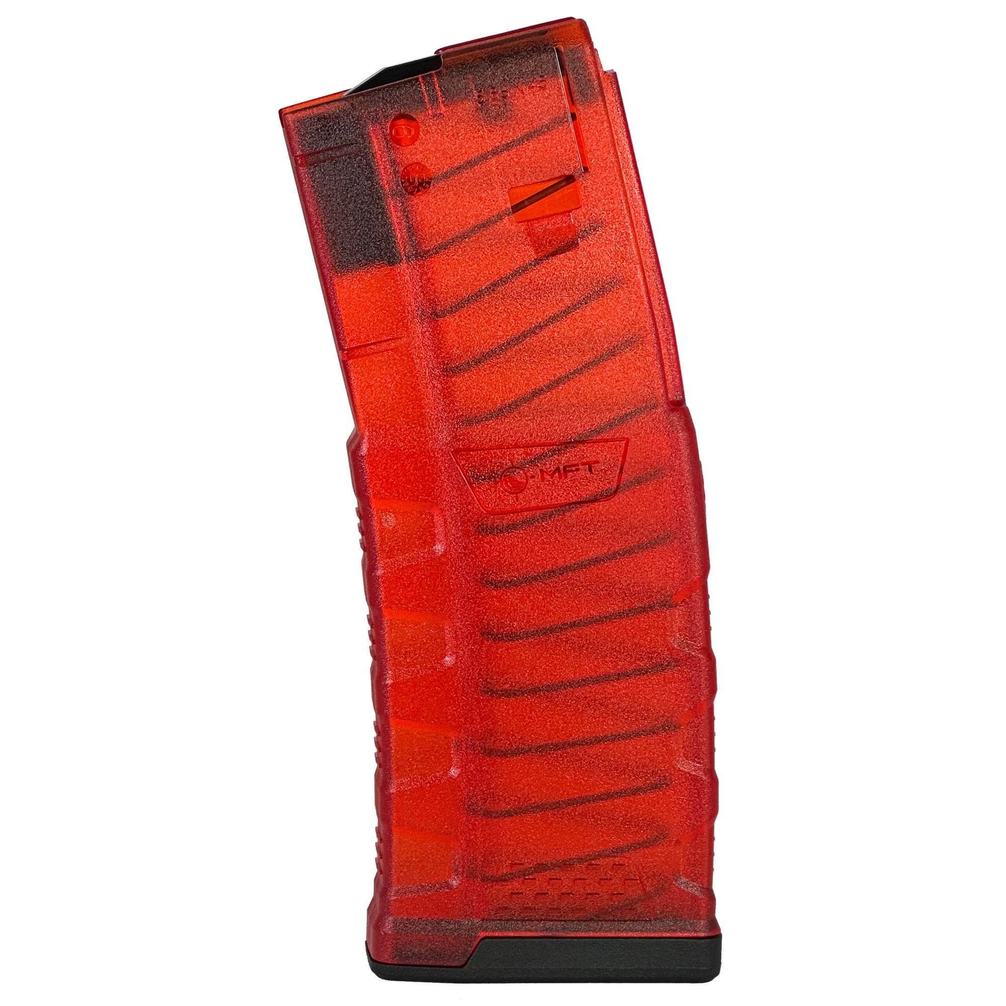 Rifle Magazines MAG MFT EXD 5.56 30RD TRANS RED image 1