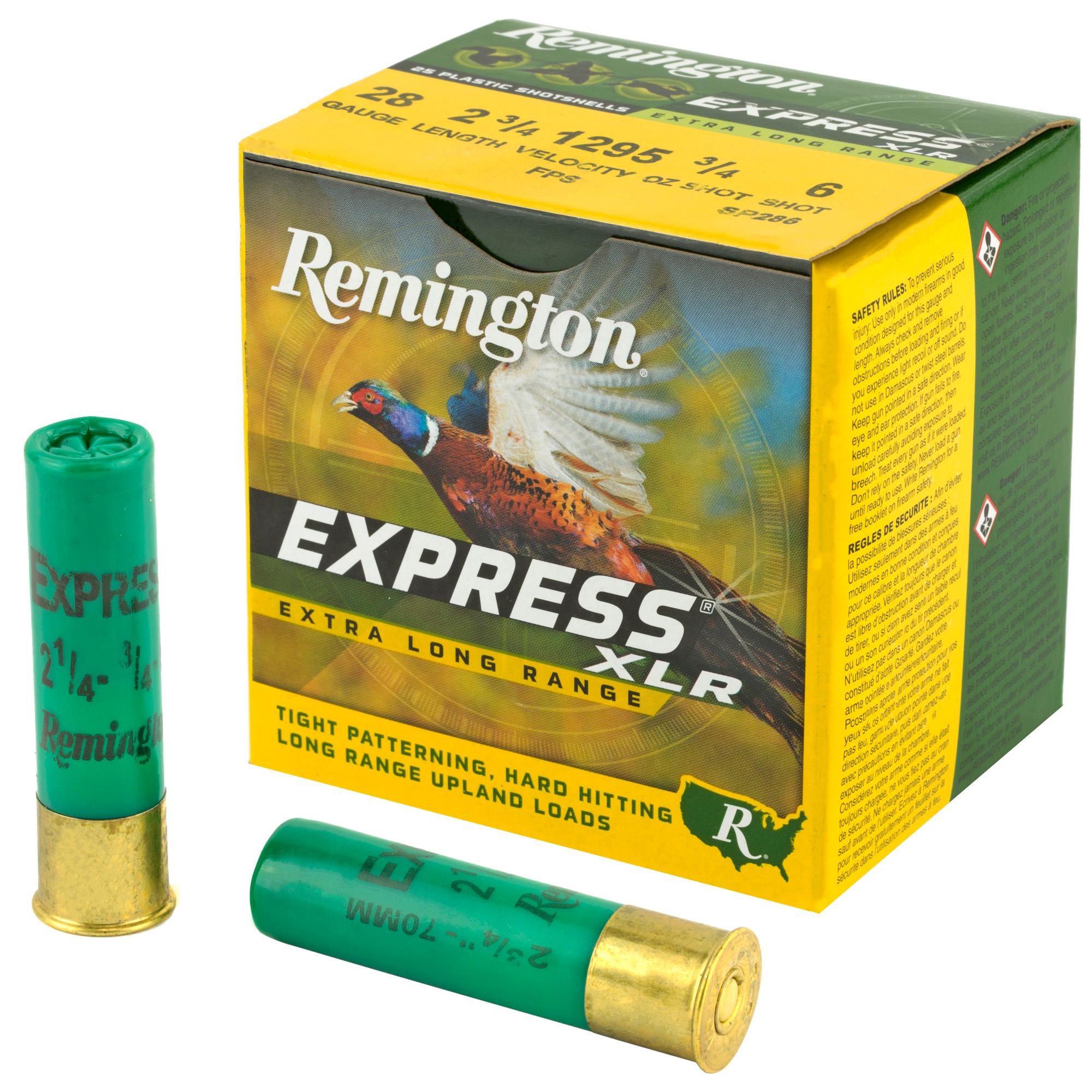 Shot Shell Ammunition REM EXP LR 28GA 2.75" # 6  25/250 image 1