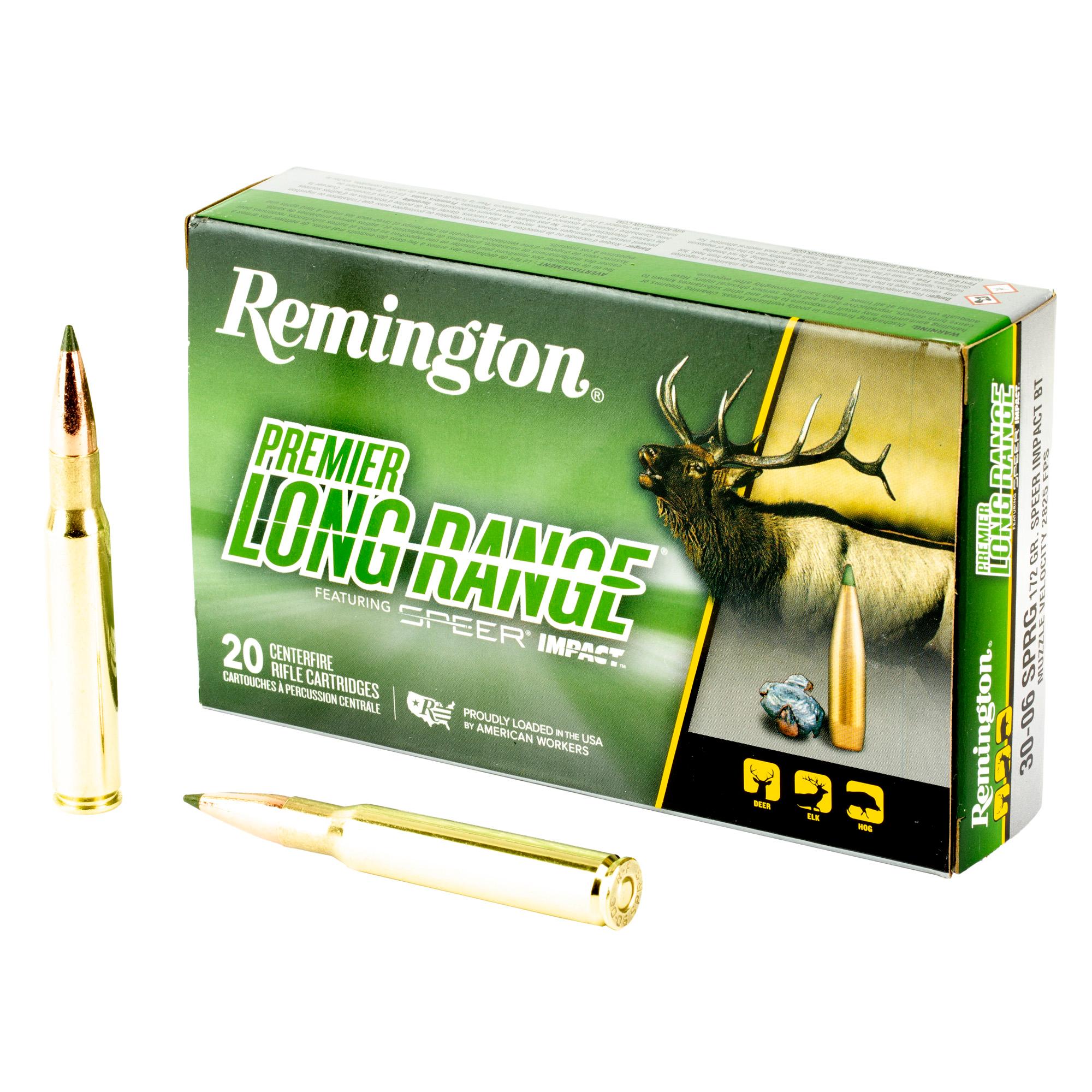 Rifle Ammunition REM SPEER IMPA 3006SPRG 172GR 20/200 image 1