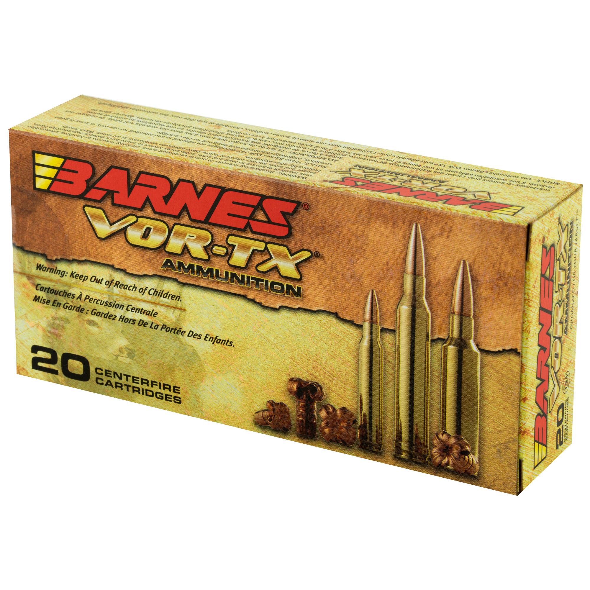 Rifle Ammunition BARNES VOR-TX 22-250 50GR TSX 20/200 image 3