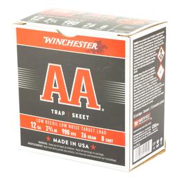 Shot Shell Ammunition WIN AA 12GA 2.75" #8 25/250 image 3