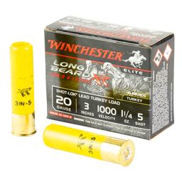 Shot Shell Ammunition WIN LB XR TRKY 20GA 3" #5 1.25OZ 10 image 1