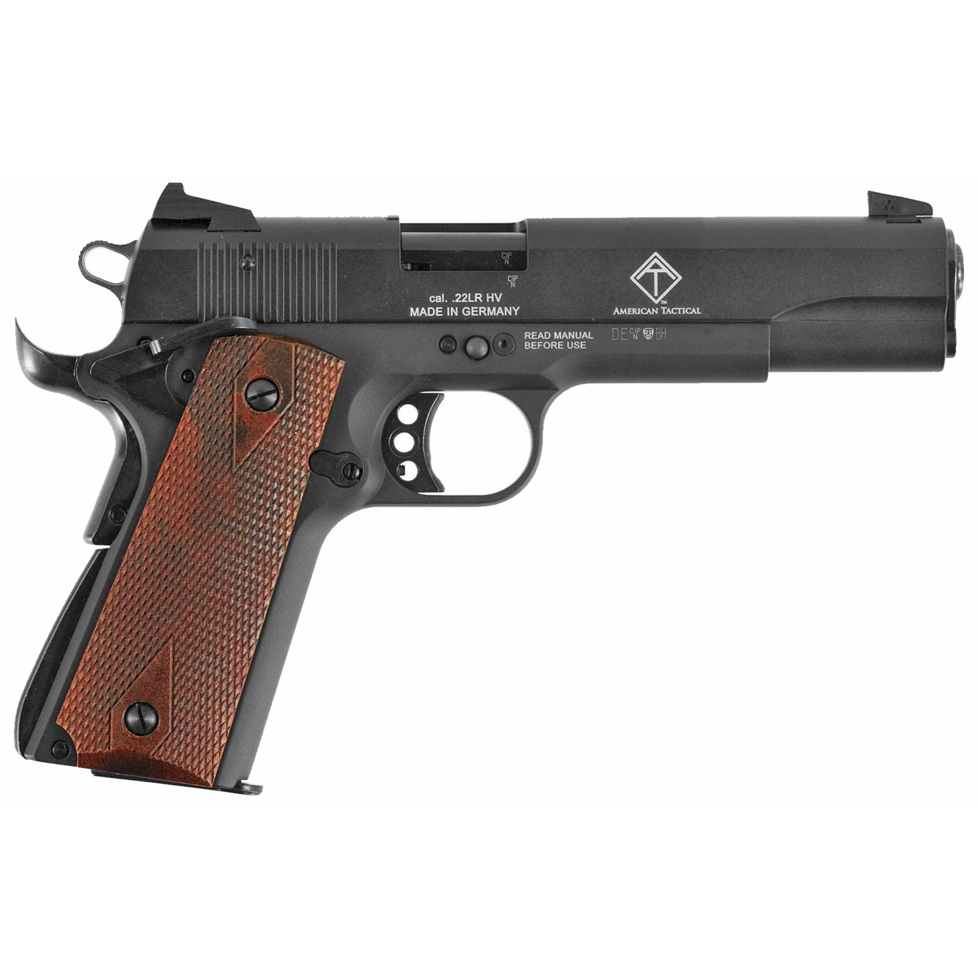 Handguns ATI GSG M1911 22LR 5" BL 10RD WD TB image 1