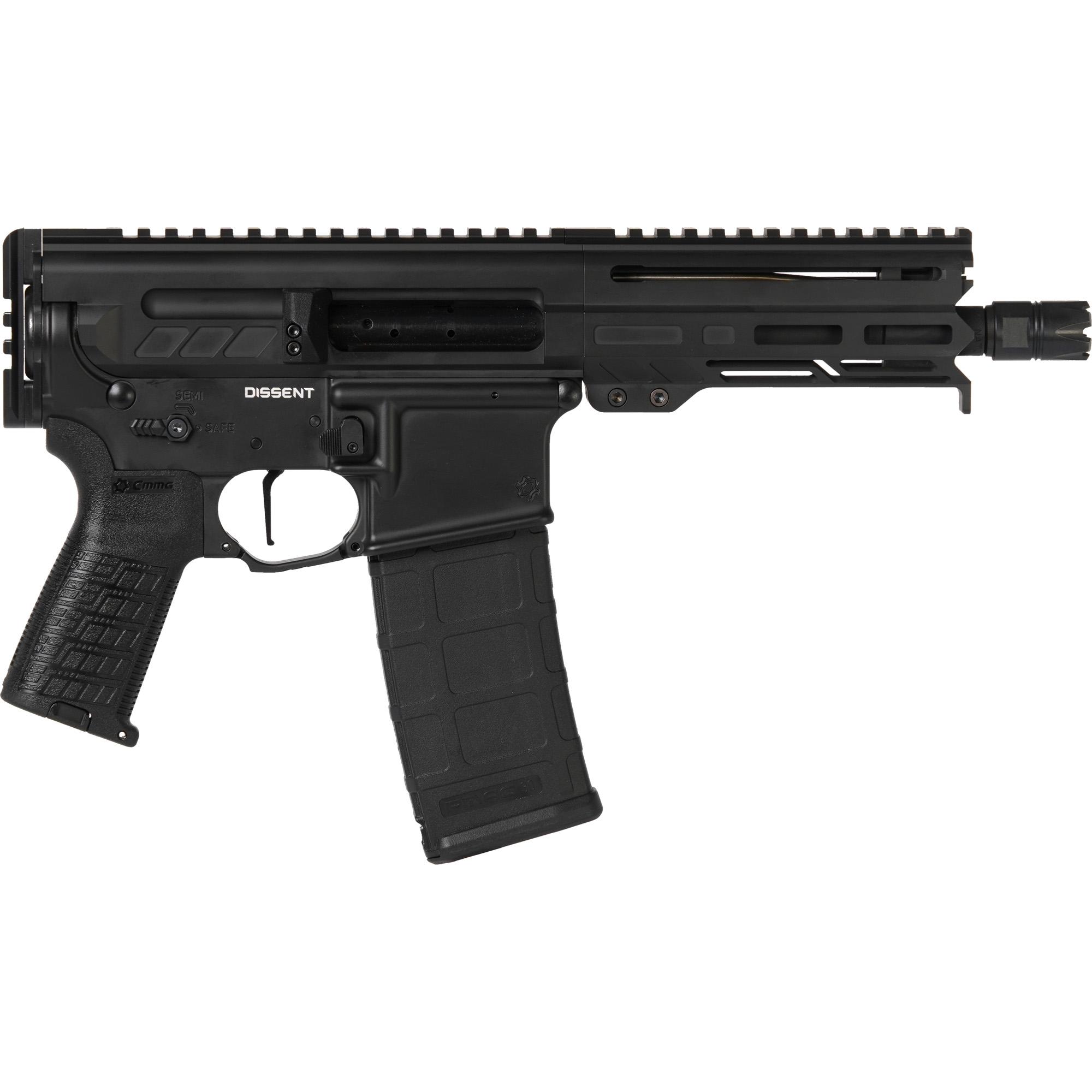 Handguns CMMG DISSENT MK4 556 6.5" 2-30RD AB image 2