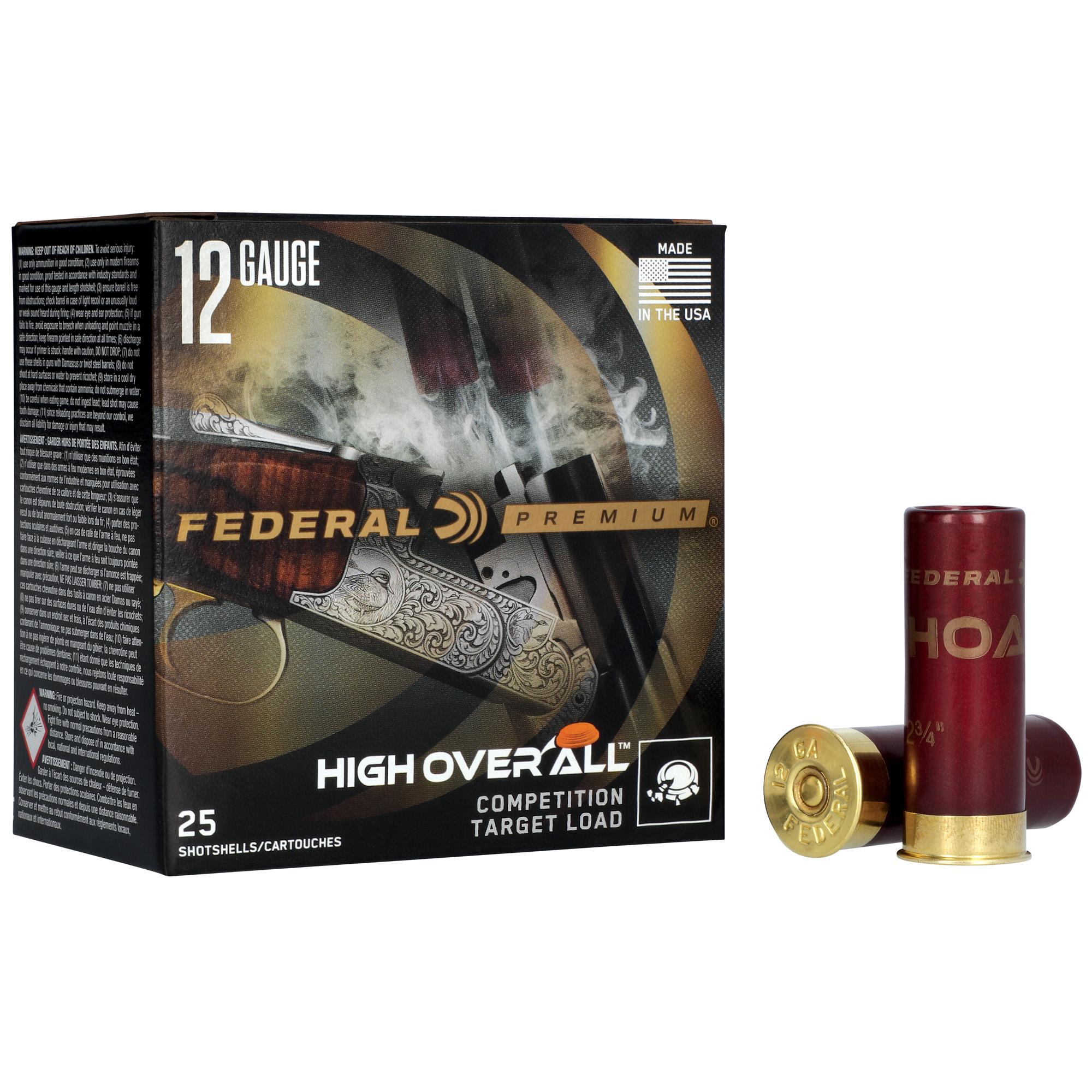 Shot Shell Ammunition FED HOA 12GA 2.75" #9 25/250 image 1