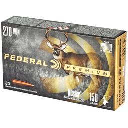 Rifle Ammunition FED PRM 270WIN 150GR NP 20/200 image 3