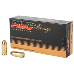 Hand Gun Ammunition PMC BRNZ 45ACP 230GR FMJ 50/1000 image 1