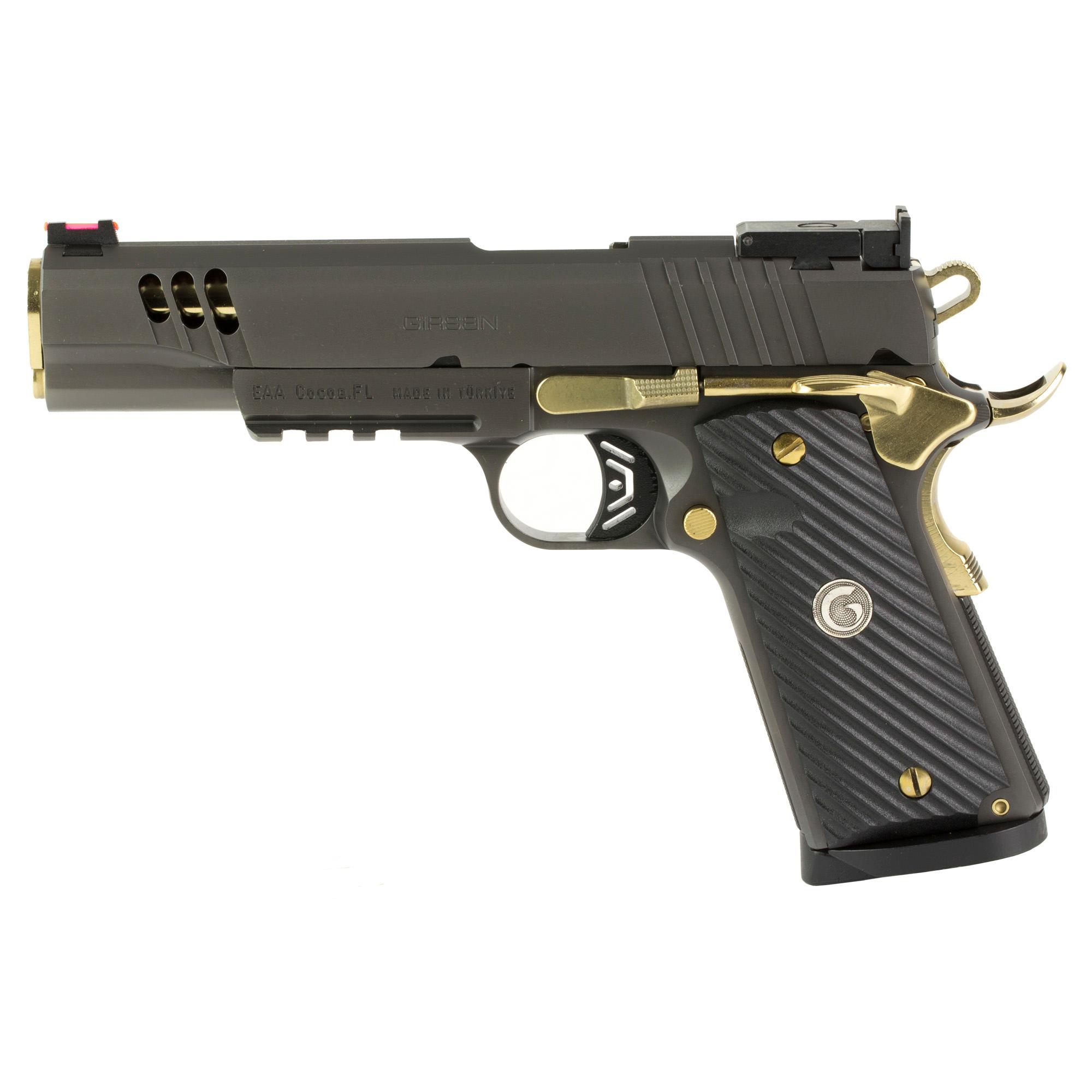 Handguns GIRSAN MC1911 45ACP 5" 8RD TI NITRD image 1