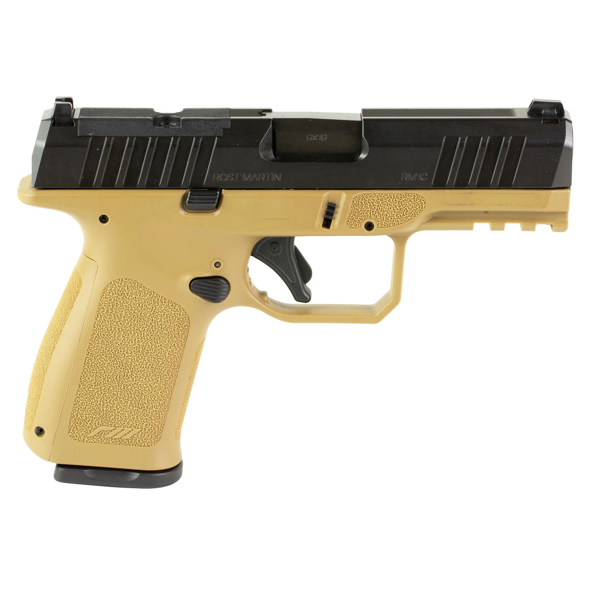 Handguns ROST MARTIN RM1C OR 9MM 4" 17RD FDE image 2