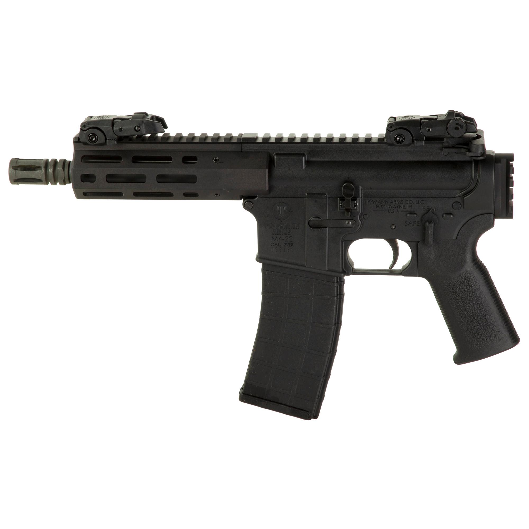 Handguns TIPPMANN M4-22 MICRO CMPT 7" 22LR BK image 1