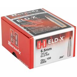 Bullets HRNDY ELD-X 6.5MM .264 143 GR 100CT image 2