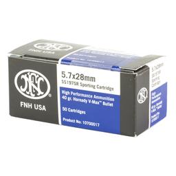 Hand Gun Ammunition FN SS197SR 5.7X28MM 40GR 50/500 image 3