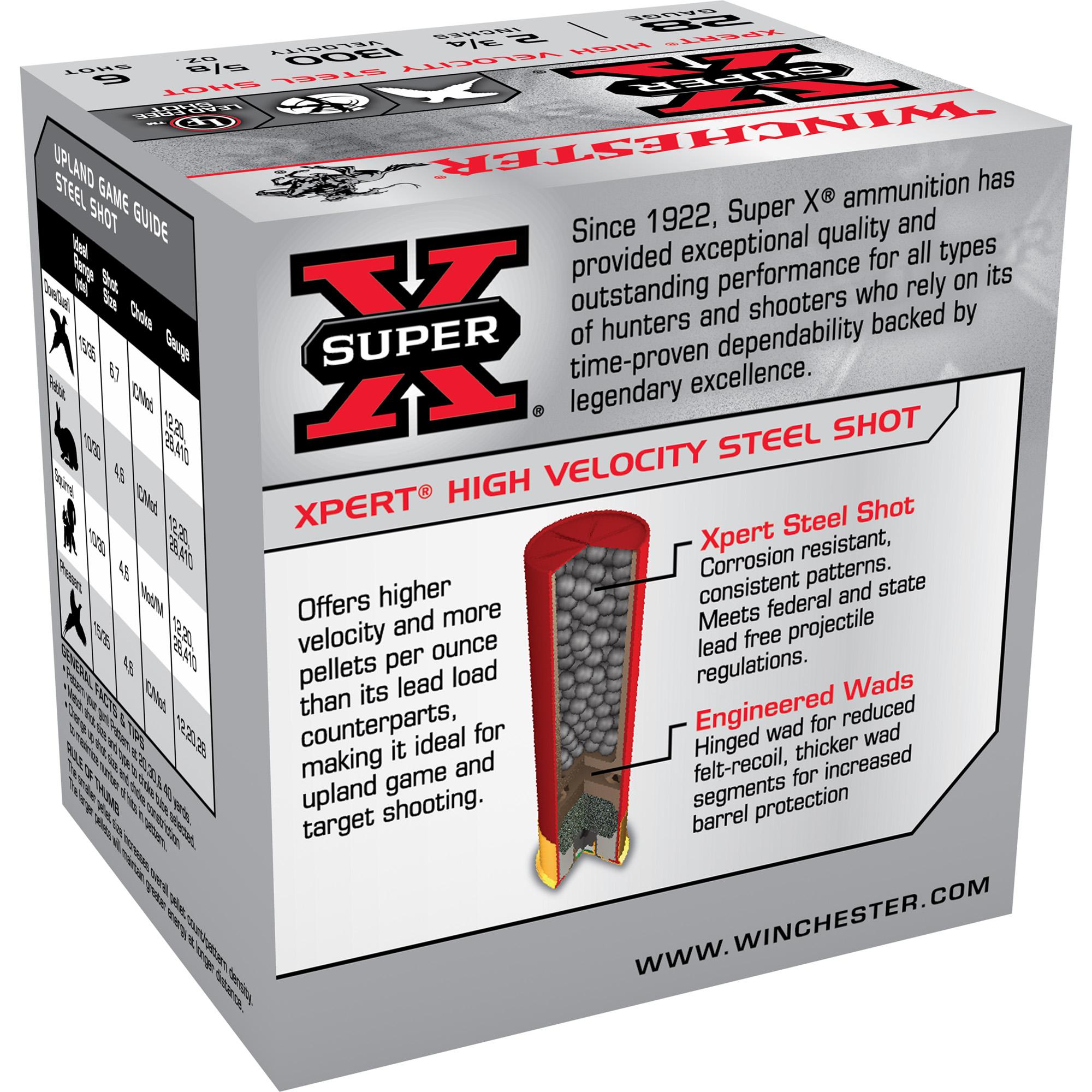 Shot Shell Ammunition WIN SPR-X XPT 28GA 2.75" #6 25/250 image 2