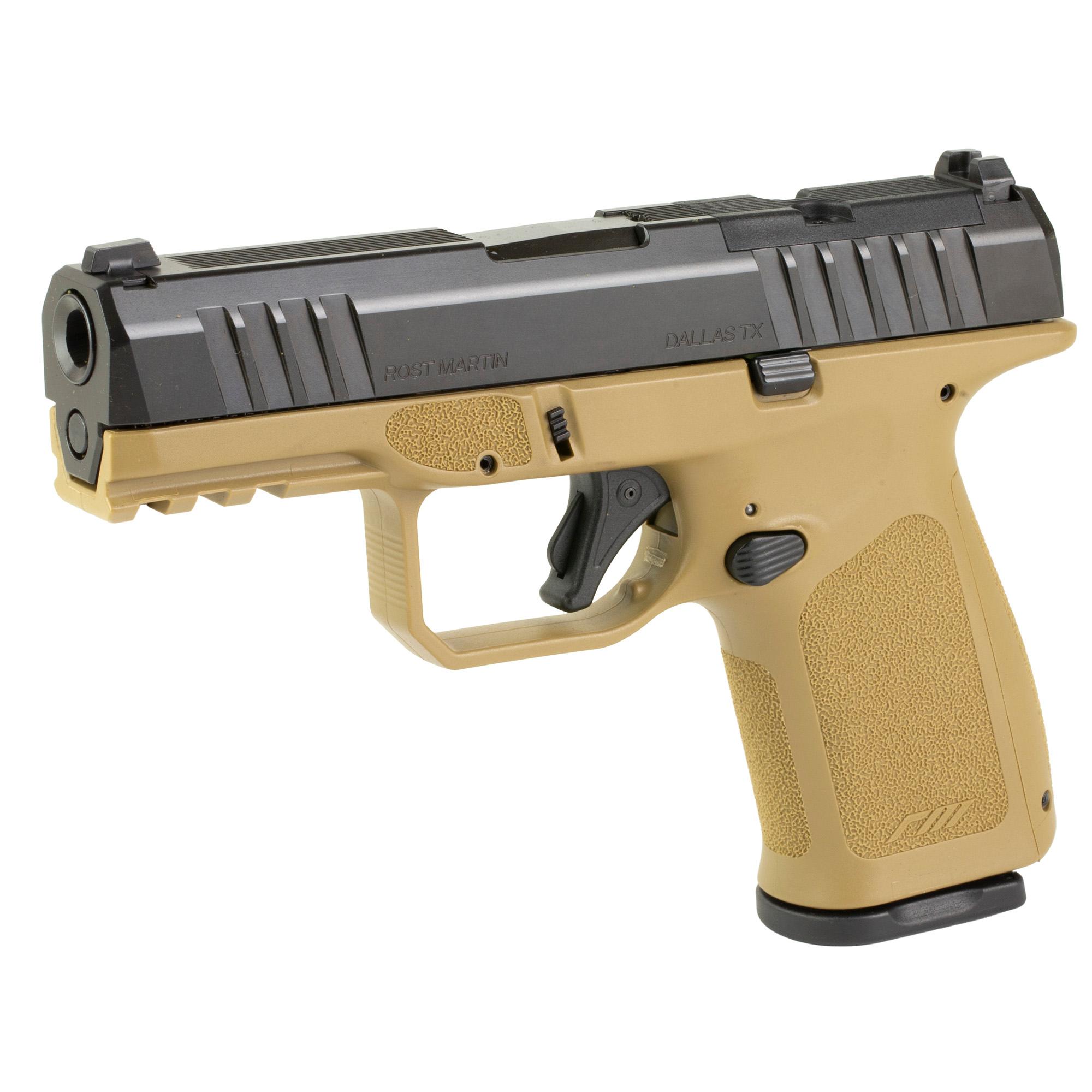 Handguns ROST MARTIN RM1C OR 9MM 4" 17RD FDE image 3