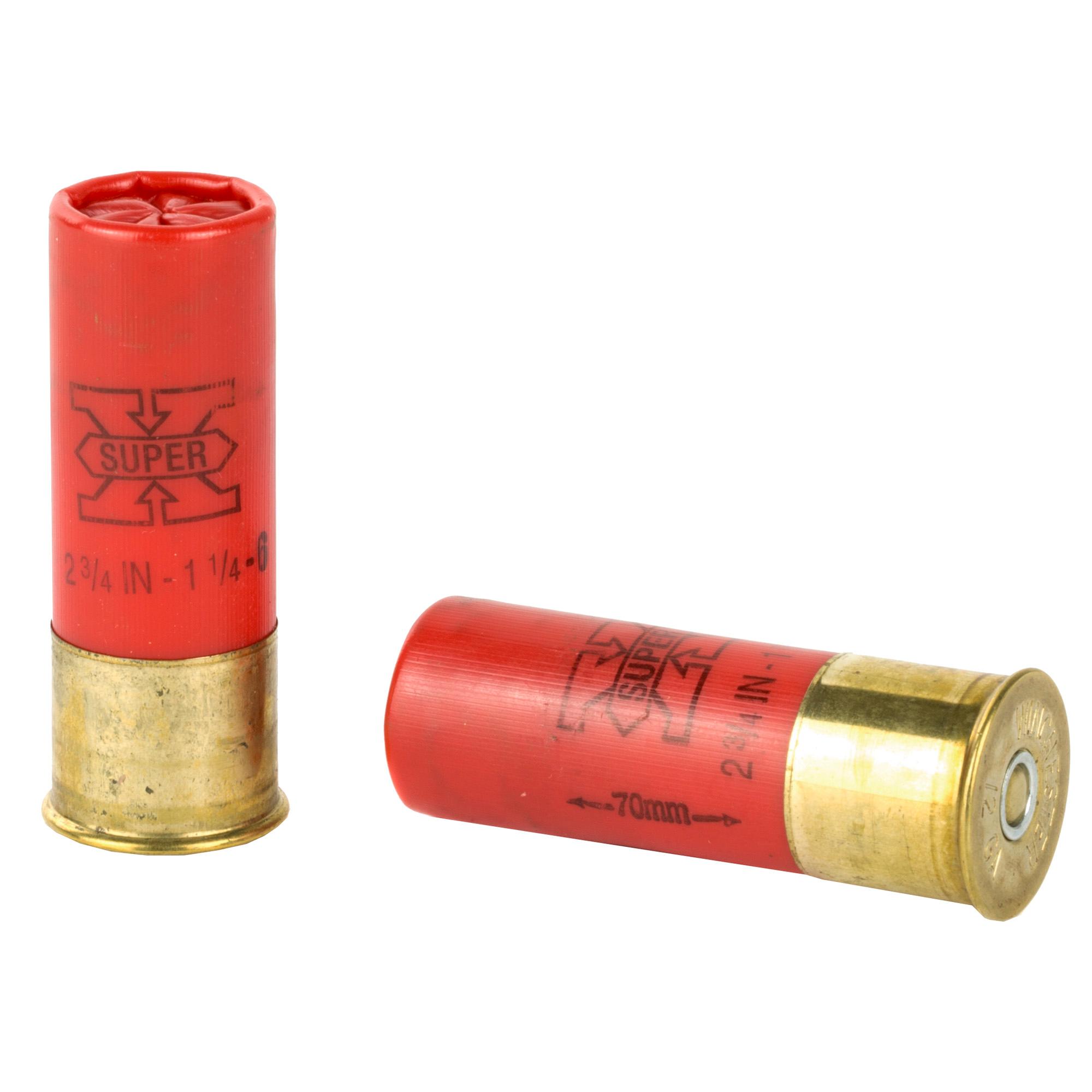 Shot Shell Ammunition WIN SPRX 12GA 2.75" #6 25/250 image 4