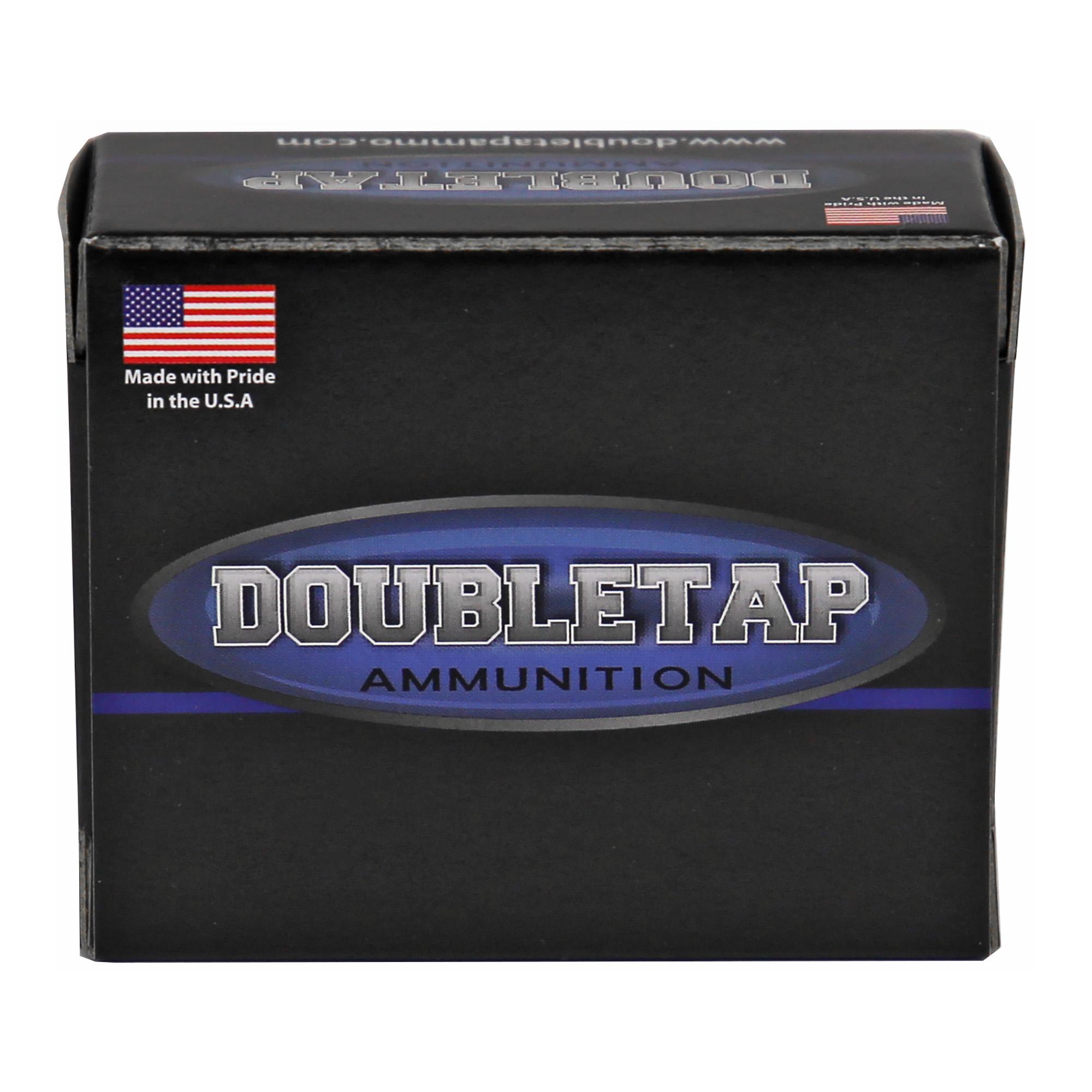 Hand Gun Ammunition DBLTAP 9MM+P 165GR JHP 20/1000 image 1