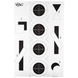 Gun Cleaning ACTION TGT 2 SIDED BY V-TAC 100PK image 2