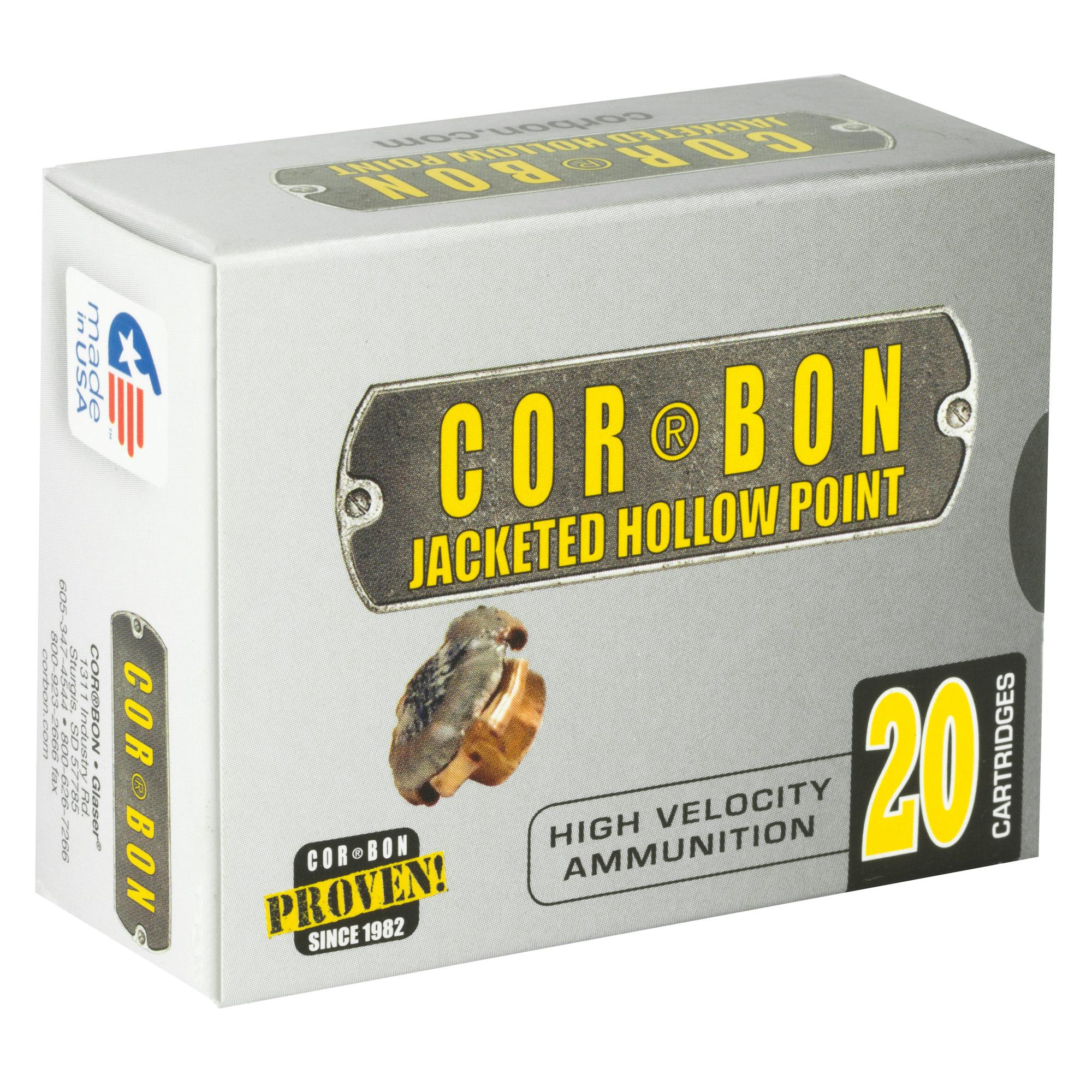 Hand Gun Ammunition CORBON 357SIG 115GR JHP 20/500 image 2