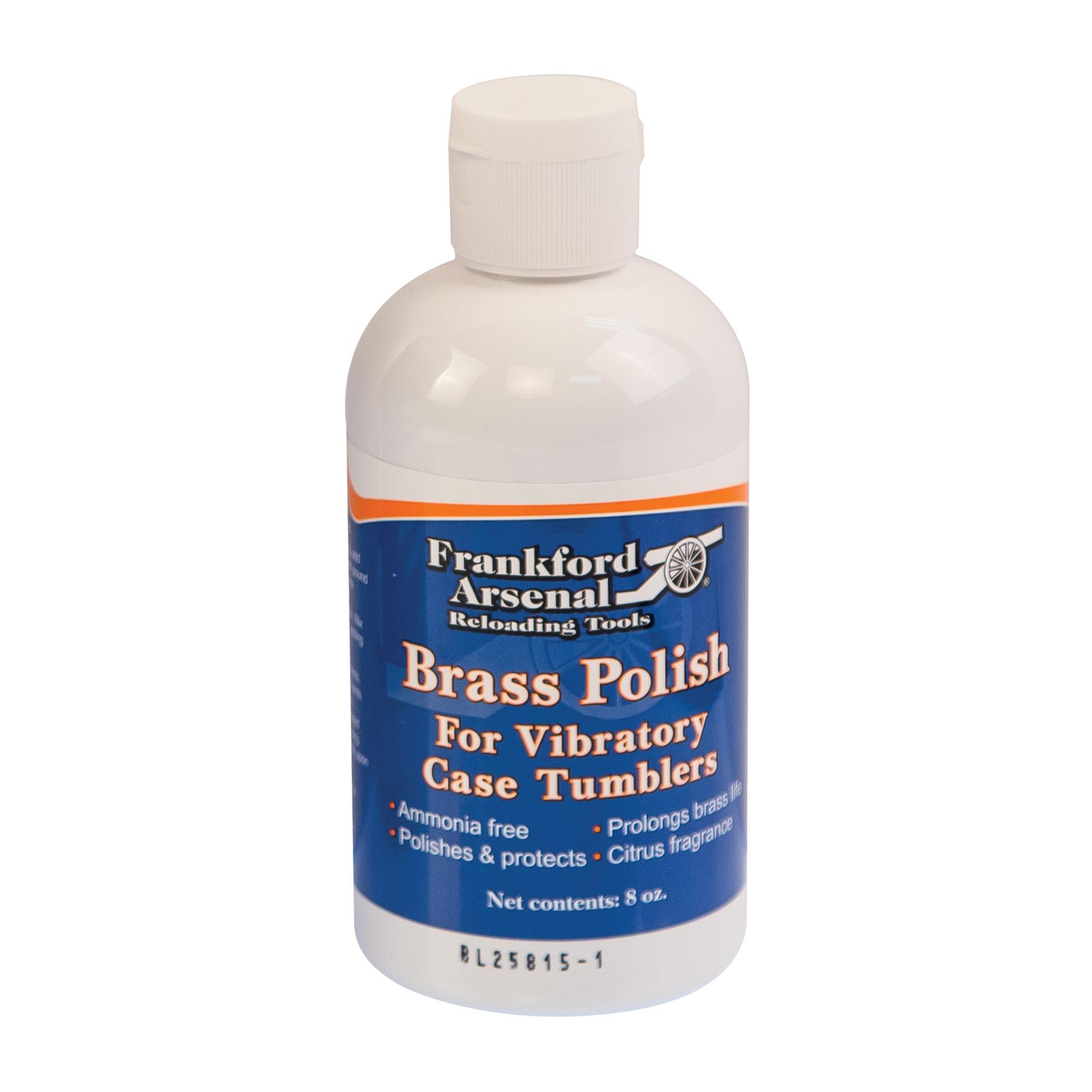 Case Cleaning & Preparation FRANKFORD BRASS POLISH 8 OZ image 1