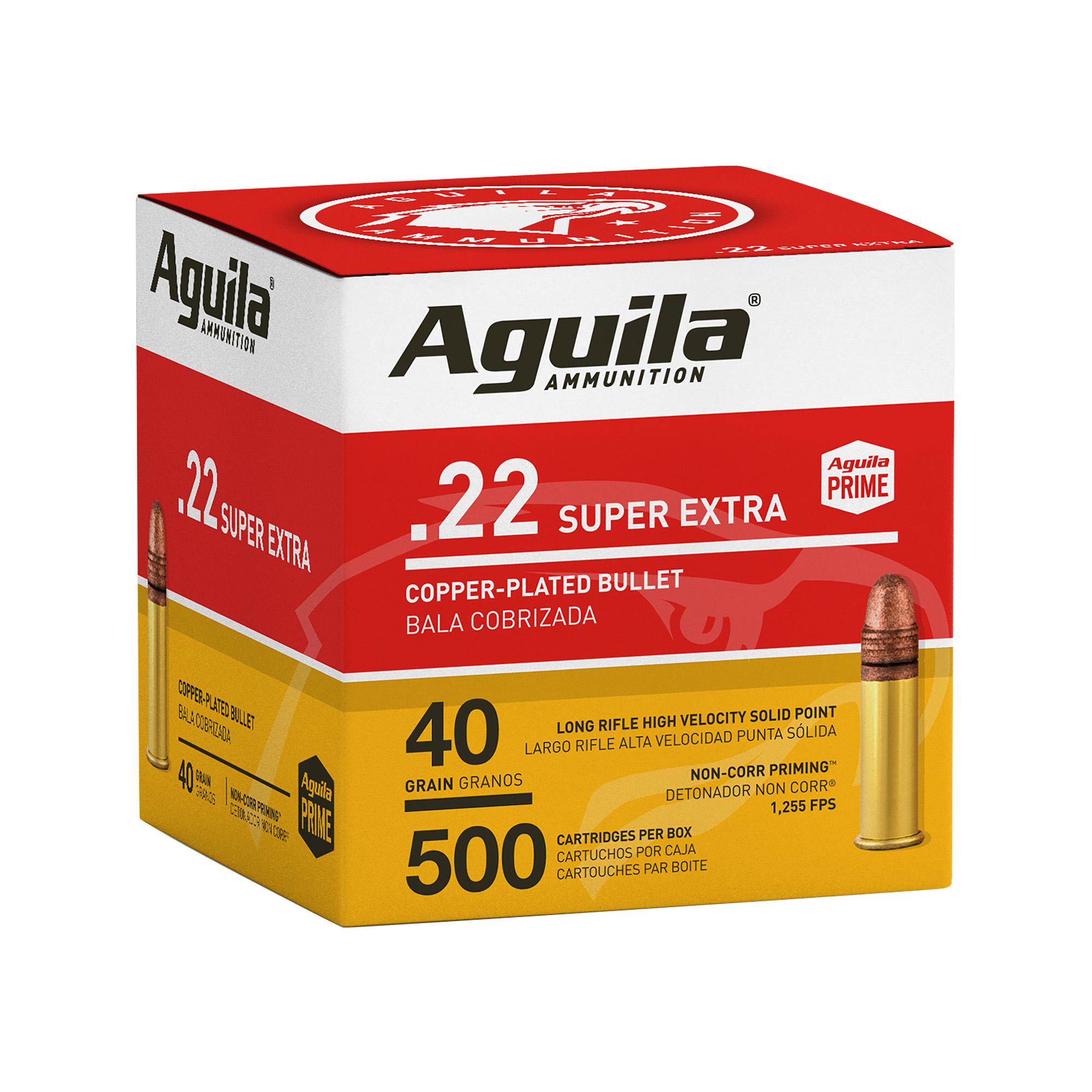 Rimfire Ammunition AGUILA 22LR HV 40GR 500/2000 image 1