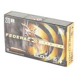 Rifle Ammunition FED PREM 270WIN 145GR ELDX 20/200 image 3