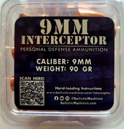 Bullets PROJECTILES 90GR 9MM INTERCEPTORS image 2